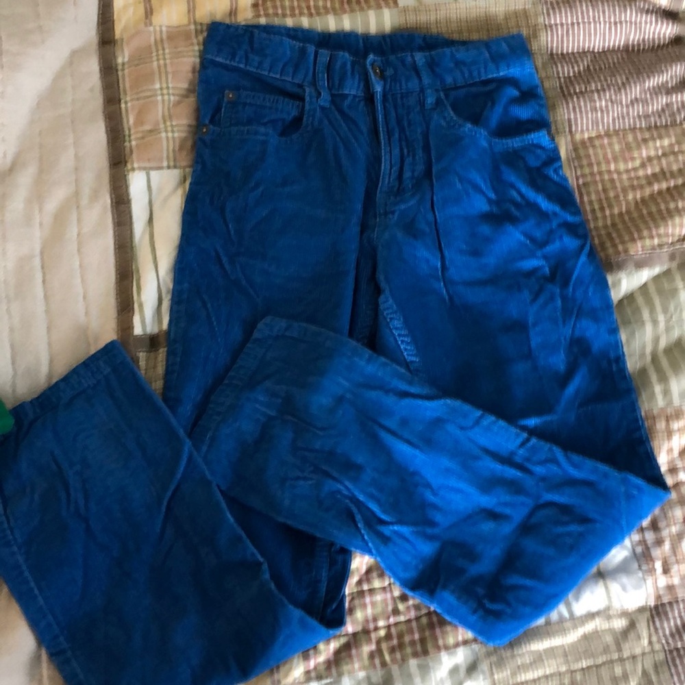 Aqua Gap Corduroy Jeans